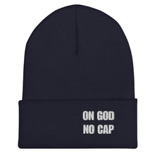 Load image into Gallery viewer, On God | No Cap | Cuffed Beanie
