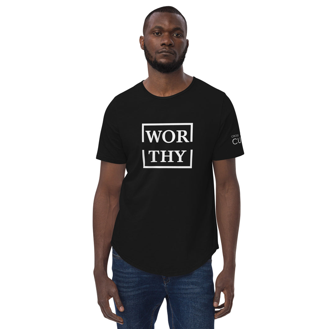 Worthy | Men's Curved Hem T-Shirt