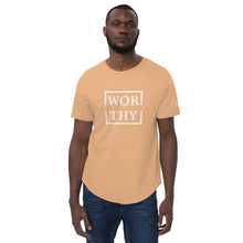 Load image into Gallery viewer, Worthy | Men&#39;s Curved Hem T-Shirt
