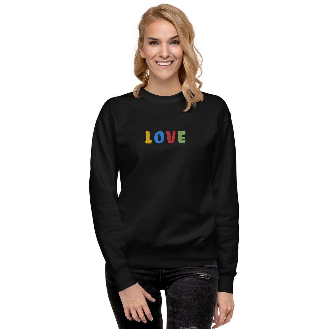 LOVE | Unisex Premium Sweatshirt